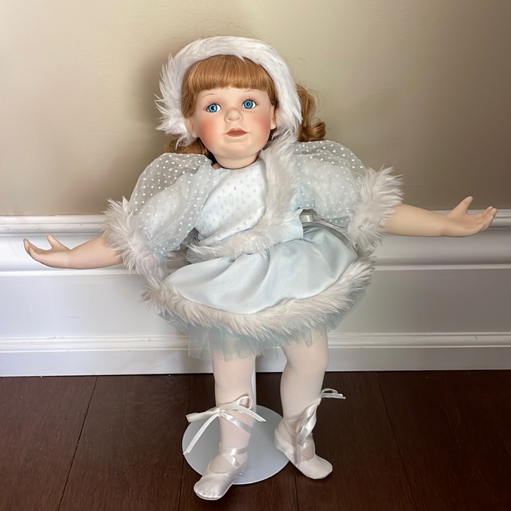 Ashton Drake Heidi Porcelain Ballerina Doll